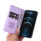 thumbnail image 5 of Funda para iPhone 13 Pro Estuche de Cuero PU Tipo Cartera con Ranuras para Tarjetas y Cierre Magnético, 5 of 5
