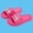 #0101-Hot Pink, variant on Women's House Slippers, Cute Sea Turtle Graphic Slides, Thick Sole Soft Sandals, Comfortable Indoor Casual Shoes Gift