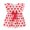 Red, variant on IROINNID Toddler Girls Summer Love Print Cute Dress Bow Princess Dress
