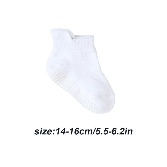 6 Pieces Kids Stockings Socks with Nice Elasticity Comfortable Wearing Simple Style Good Craftsmanship Hose Keep Crawing white 14-16