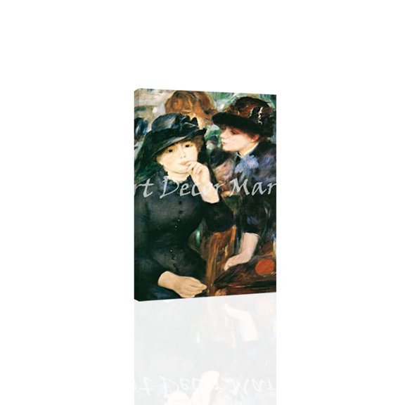 Girls In Black-Renoir - CANVAS OR FINE PRINT WALL ART