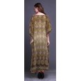 thumbnail image 4 of Phagun Floral Ethnic Long Caftan Maxi Dress Beach Swimwear Cover up Womens Kaftan-XL-3X, 4 of 5