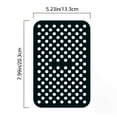 thumbnail image 2 of Lssam Air Fryer Silicone Liners Rectangle - Reusable 5.23x8” Basket Liners for Dual Fryers, Non-Stick Easy Clean Accessories for Healthy Family Meals, 2 of 8