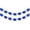 Blue, variant on WEGFTDUOP Double Layer Mortarboard Banners Glitter Graduation Garland For Graduation Party Banners High School College Grad Party Supplies