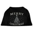 thumbnail image 3 of Christmas Screenprinted Dog Shirt, "Shimmer Christmas Tree", 3 of 11