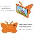 thumbnail image 3 of Kids Case for Onn 8 Inch Tablet Case 2024 Model:100135923, Soft EVA Cute Butterfly Design Kids Friendly Shockproof Stand Anti-Scratch Drop Proof Case for Walmart Onn 8 Inch 2024, Orange, 3 of 6