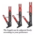 thumbnail image 2 of Pata Lateral Caballete Universal Motonetas Motos, Colores Negro, 2 of 2