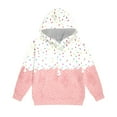 thumbnail image 6 of Rhuody Girls Winter Outfits Ice Cream Print Hooded Long Sleeve Top And Pants Athletic Hoodie Sweatshirt And Active Jogger Sweatpants White 8-9 Years, 6 of 8