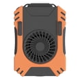 thumbnail image 1 of Mini ventilador portátil 4 en 1 con clip de cintura, ventilador de refrigeración de collar personal con función de linterna para trabajo al aire libre, senderismo, camping, pesca, recargable, 1 of 5