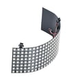 thumbnail image 2 of WESIRI 8x32 LED Matrix 256 Pixels WS2812B Panneau LED Flexible Numérique Ajustable Individuellement Couleur Rêve DC5V, 2 of 4