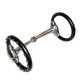 thumbnail image 2 of AJ Tack Silver Dot Sweet Iron Snaffle Miniature Horse Bit 4", 2 of 2