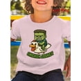 thumbnail image 7 of Chicken Jockey Fun Printed T-shirt, Suitable For A Child Who Likes Zombies And Chickens, Printed Short-sleeved T-shirt, Suitable For Boys And Girls, Comfortable Pure Cotton Short-sleeved T-shirt., 7 of 7