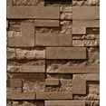 thumbnail image 1 of Rouleau de Papier Peint en Ardoise Beige Foncé Rétro, 1 of 2