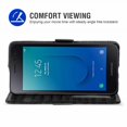 thumbnail image 3 of Case for Galaxy J2 Core, Pu Leather Cover, Phone Case for Samsung Galaxy J2 Core, Wallet, Scratch-Resistant Magnetic Cell Phone Pocket with Card Slot, Black, 3 of 7