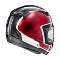 thumbnail image 2 of Arai Defiant-X Outline Helmet - Red - XL, 2 of 2