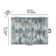 thumbnail image 3 of Long Fake Nails Tips 240pcs Pre-Shape Full Covers Nails Tips Artificial False Nails for DIYS Nails Salon, 3 of 4