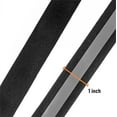 thumbnail image 3 of Sew-on Warning Safety Trim,QZS Black High Visibility Reflective Tape,1pack of Durable Reflective Ribbon Tape for Clothing,Raincoats, 3 of 7