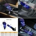 thumbnail image 5 of Renewold Sea Turtle Galaxy Blue Car Seat Covers for Women Men Steering Wheel Cover Headrest Cover Cup Coasters Handbrake Cover Gear Shift Cover Universal Fit Most Car SUV Van, Easy to Install, 5 of 7