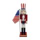 thumbnail image 1 of Cascanueces de madera Figura decorativa de cascanueces 14,96 pulgadas Tradicional Navidad LL0093, 1 of 9
