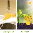 thumbnail image 4 of ACDANC 40 Pack Fungus Gnat Traps for House Indoor Yellow Sticky Traps for Gnats Sticky Traps for Plants,Dual Sided Fungus Gnat Sticky Traps Fruit Fly Traps for Indoors, 4 of 8