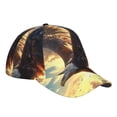 thumbnail image 2 of Wukai Golden Sky Bald Eagle Baseball Cap: Comfortable, Stylish, and Adjustable Hat for Sports, Daily Wear, and Outdoor Activities-One Size, 2 of 7