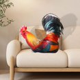 thumbnail image 1 of Peluche de animal de simulación, muñeco de peluche, almohada decorativa, juguetes abrazables para niños, divertido cojín de peluche para niños, niñas Gallo, 1 of 8