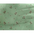 thumbnail image 4 of oneOone Georgette Viscose Fabric Leaves & Flower Floral Print Fabric BTY 42 Inch Wide, 4 of 4