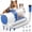 Blue, variant on edx Dog Grooming Kit, 2.5L Pet Hair Grooming Vacuum, 5-In-1 Electric Clippers Cleaning Sets For Dog/Cat/Other Animals, White