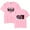 Pink, variant on Rhea Ripley Merch T-shirt Women's men's retro casual summer round neck short sleeved T-shirt