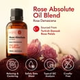 thumbnail image 6 of H'ana Rose Essential Oil - 100% Pure, Natural Essential Oil for Skin, Hair & Aromatherapy Diffuser - Sweet, Fresh Floral Scent Like Real Roses - Mother's Day Gift for Love & Beauty (1 Fl Oz), 6 of 6