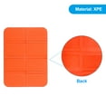 thumbnail image 5 of Uxcell 14.6"x10.6"x0.3" XPE Foam Waterproof Foldable Hiking Seat Pads Cushion, Orange 2 Pack, 5 of 6