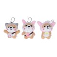 thumbnail image 1 of Mini muñeco de peluche para perro NikouMX 3 piezas, 1 of 8