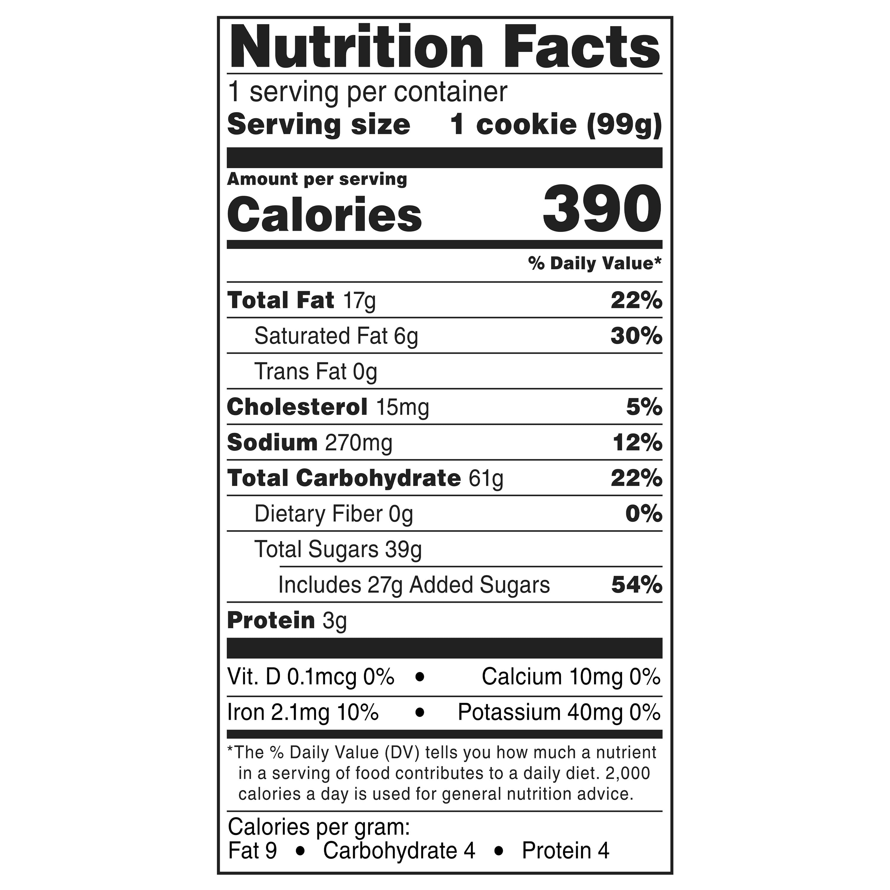 Freshness Guaranteed Pink Frosted Baked Sugar Cookie, 3.5 oz (Shelf Stable)