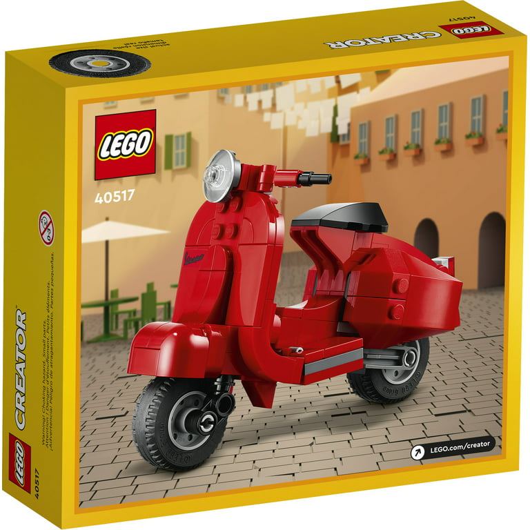 LEGO Creator Red Vespa Scooter 40517 SEALED (118 pieces)