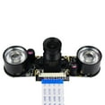 thumbnail image 4 of 1080P Camera Module 5MP 130° Infrared IR Night Vision For Raspberry Pi 3/2 /B+, 4 of 7