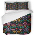 thumbnail image 1 of Juego de Ropa de Cama de 3 Piezas ABPHQTO Flores Coloridas, 1 of 1