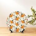 thumbnail image 2 of Honeii Squirrel With Colorful Tail Print Elegant Bone China Decorative Plate, Porcelain Plate,Art Crafts,Ceramic Ornaments for Home Office Wall Decor-6in, 2 of 2