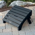 thumbnail image 5 of Highwood 2-pc King Hamilton Adirondack Set with 1 Folding Adirondack Ottoman - Folding and Reclining, Outdoor, Eco-friendly, Synthetic Wood, 5 of 7