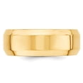 thumbnail image 3 of Primal Gold 14 Karat Yellow Gold 8mm Beveled Edge Comfort Fit Band Size 5, 3 of 6