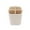 White, variant on dgysar Bamboo Toothbrush Holder -- 4-Compartment Natural Eco-Friendly Storage Stand for Bathroom Sink Vanity Stationery White