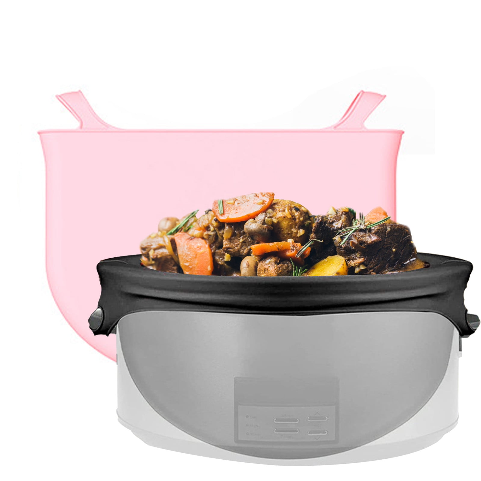 Royallove Silicone Slow Cooker Divider Liners, Reusable, EcoFriendly