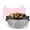 pink, variant on Mesase Silicone Slow Cooker Divider Liners for 6QT Crock Pot