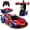Police Car, variant on Tigozz Spider Transform RC Car Toy, 2 in 1 Futuristic Pickup Robot 2.4GHz Remote Control Vehicle with LED Light Effects for Kids Boys Play Set