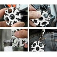 thumbnail image 3 of Pocketable Wrench 18 In 1 Snowflake Multitool,Stainless Steel Hand Tools-Snow Wrench, 3 of 7