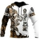 thumbnail image 3 of Sudadera con capucha unisex con estampado 3D de tatuaje de león y tigre de primavera y otoño para hombre, estilo hip hop, estilo Harajuku, básico, de calle, de gran tamaño, 3 of 5