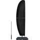 thumbnail image 1 of ZHAOCHENG Funda para sombrilla voladiza de tela Oxford 210D, impermeable y anti-UV, con cremallera (280 x 30/81/46 cm), color negro, 1 of 4