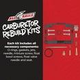 thumbnail image 2 of All Balls Carburetor Kit for Polaris 400L 2x4 1994-1995, 400L 4x4 1994; 26-1019, 2 of 5