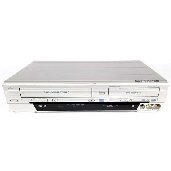 Restored SV2000 WV20V6 DVD Recorder/VCR w/ Original Remote, A/V Cords, Manual, & HDMI Converter (Refurbished)