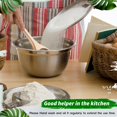 thumbnail image 6 of 1*Wooden Dough Mixer Clearance! 12 Inch Danish Dough Whisk Wooden Danish Whisk for Bread Baking Traditional Dutch Whisk Sturdy Whisk Dough Hook for Pizza Cake B, 6 of 9
