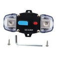 thumbnail image 1 of Bunblic Disjoncteur avec Bouton de Réinitialisation Manuelle 12V-48V Accessoires Automobiles 60A, 1 of 8
